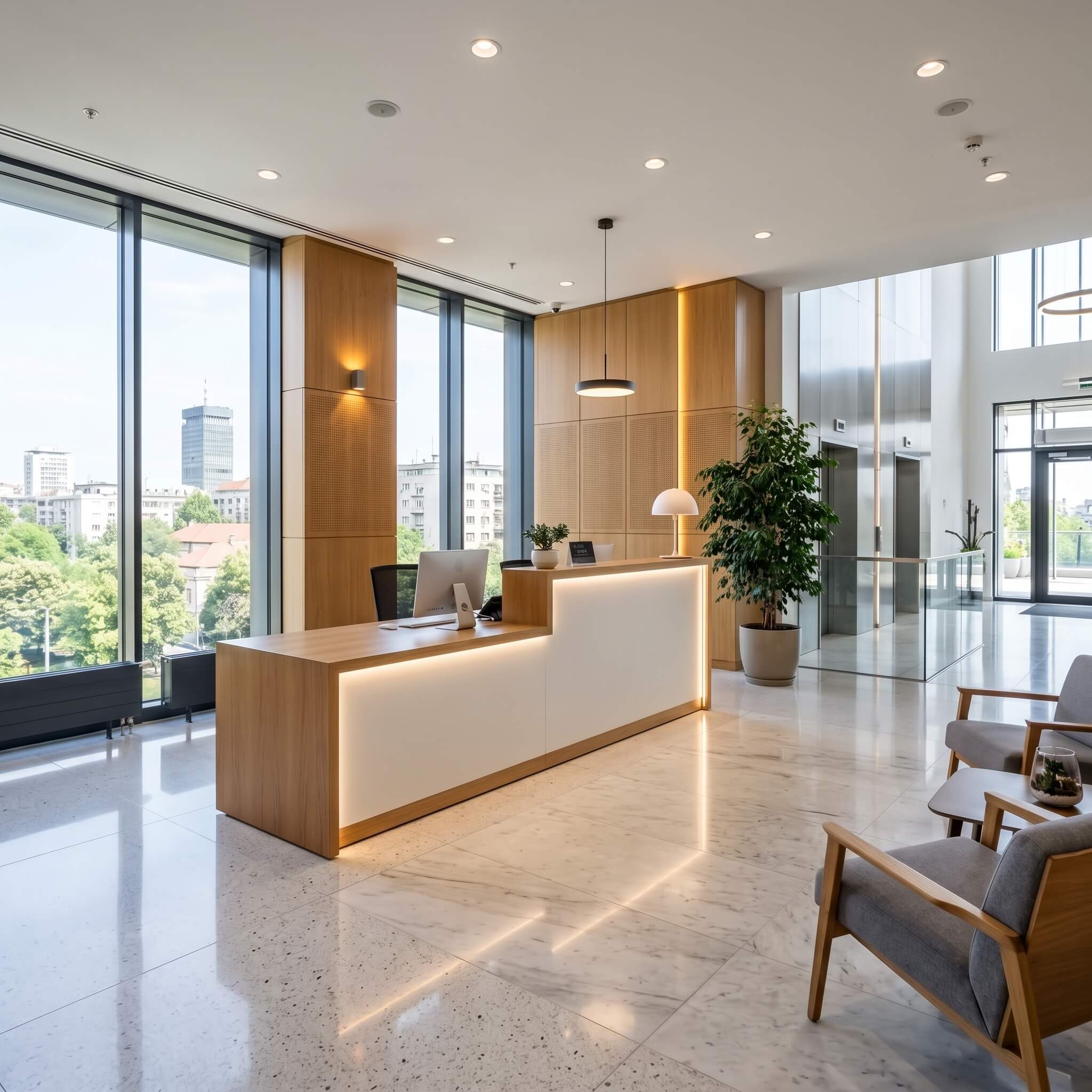 Recepcija poslovnog prostora Beograd
